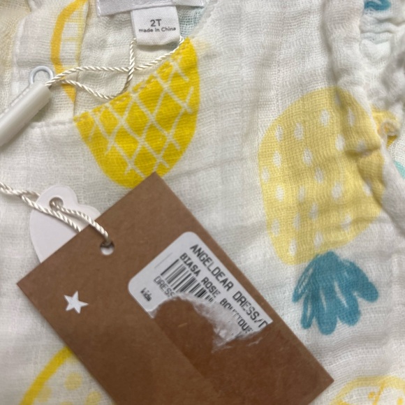 NWT Angel Dear Pineapple Print Dress - Picture 5 of 8